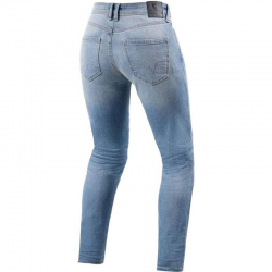 PANTALONES VAQUEROS REVIT SHELBY 2 SK L32 LADY AZUL GASTADO