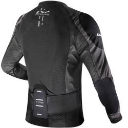 PROTECCION LS2 X-ARMOR BLACK/SILVER