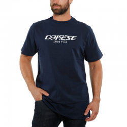 CAMISETA DAINESE PADDOCK LONG AZUL MARINO