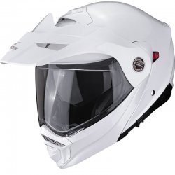 CASCO SCORPION ADX-2 SOLID BLANCO PERLA