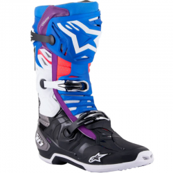 BOTAS ALPINESTARS TECH 10 SUPERVENTED BLACK/BLUE/PURPLE