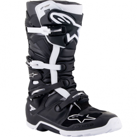 BOTAS ALPINESTARS TECH 7 ENDURO DRYSTAR BLACK/WHITE