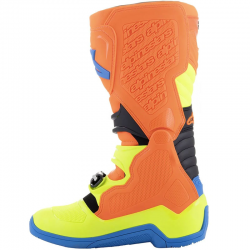 BOTAS ALPINESTARS TECH 5 ORANGE FLUO/BLUE/YELLOW FLUO