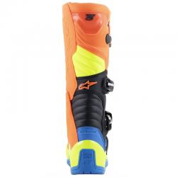 BOTAS ALPINESTARS TECH 5 ORANGE FLUO/BLUE/YELLOW FLUO