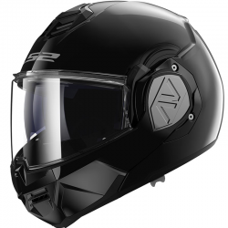 CASCO LS2 ADVANT NEGRO BRILLO