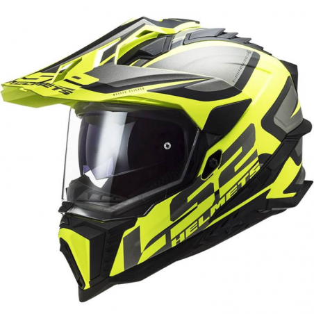 CASCO LS2 EXPLORER ALTER MATT BLACK/FLUOR YELLOW