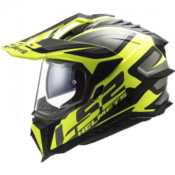 CASCO LS2 EXPLORER ALTER MATT BLACK/FLUOR YELLOW