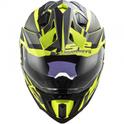 CASCO LS2 EXPLORER ALTER MATT BLACK/FLUOR YELLOW