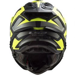 CASCO LS2 EXPLORER ALTER MATT BLACK/FLUOR YELLOW