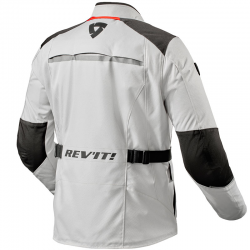 CHAQUETA REVIT VOLTIAC 3 H2O PLATA/NEGRO