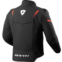 CHAQUETA REVIT HYPERSPEED 2 H2O NEGRO/ROJO FLUOR