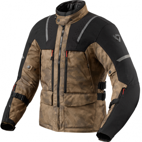 CHAQUETA REVIT OFFTRACK 2 H2O NEGRO/MARRON