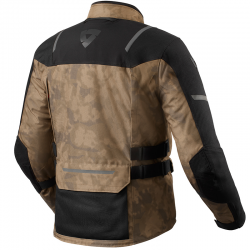 CHAQUETA REVIT OFFTRACK 2 H2O NEGRO/MARRON