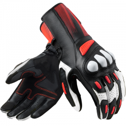 GUANTES REVIT METIS 2 NEGRO/ROJO FLUOR