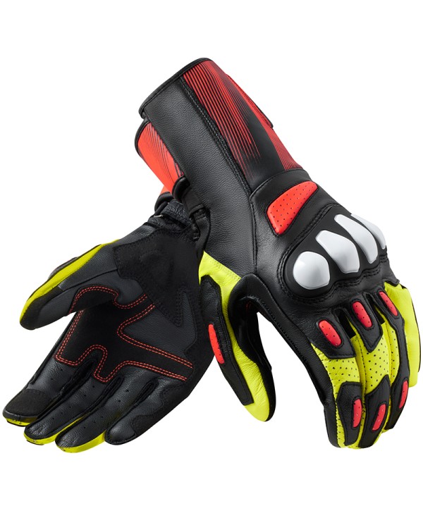 GUANTES REVIT METIS 2 NEGRO/AMARILLO FLUOR