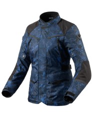 CHAQUETA REVIT VOLTIAC 3 H2O LADY CAMO AZUL