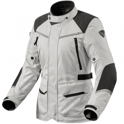 CHAQUETA REVIT VOLTIAC 3 H2O LADY PLATA/NEGRO