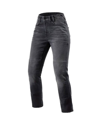 PANTALONES VAQUEROS REVIT VICTORIA 2 L32 LADY GRIS GASTADO