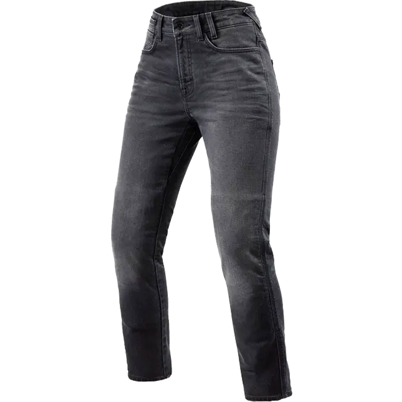 PANTALONES VAQUEROS REVIT VICTORIA 2 LADY GRIS GASTADO