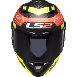 CASCO LS2 THUNDER CARBON BLACK ATTACK ECE 22.06