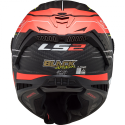 CASCO LS2 THUNDER CARBON BLACK ATTACK ECE 22.06