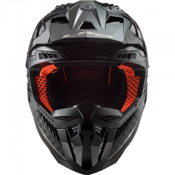 CASCO LS2 X-FORCE CARBONO GLOSS CARBON