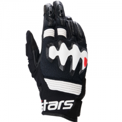 GUANTES ALPINESTARS HALO BLACK/WHITE