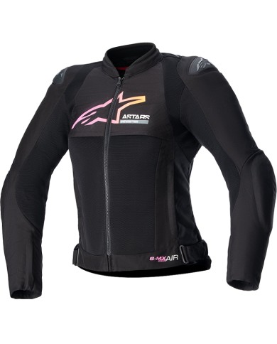 CHAQUETA ALPINESTARS STELLA SMX AIR LADY BLACK/YELLOW/PINK