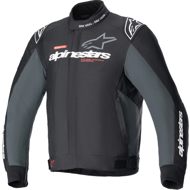 CHAQUETA ALPINESTARS MONZA SPORT BLACK/TAR GREY