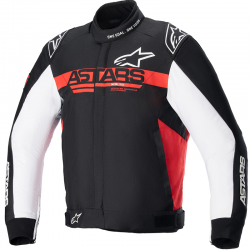 CHAQUETA ALPINESTARS MONZA SPORT BLACK/BRIGHT RED/WHITE