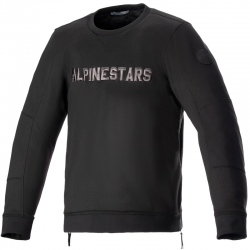 SUDADERA ALPINESTARS LEGIT CREW FLEECE BLACK