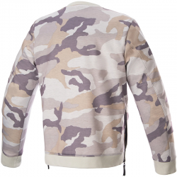 SUDADERA ALPINESTARS LEGIT CREW FLEECE GRAY/CAMO