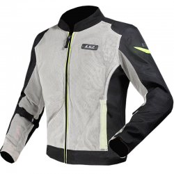 CHAQUETA LS2 AIRY PERFORADA BLACK/GREY/YELLOW