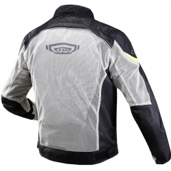 CHAQUETA LS2 AIRY PERFORADA BLACK/GREY/YELLOW