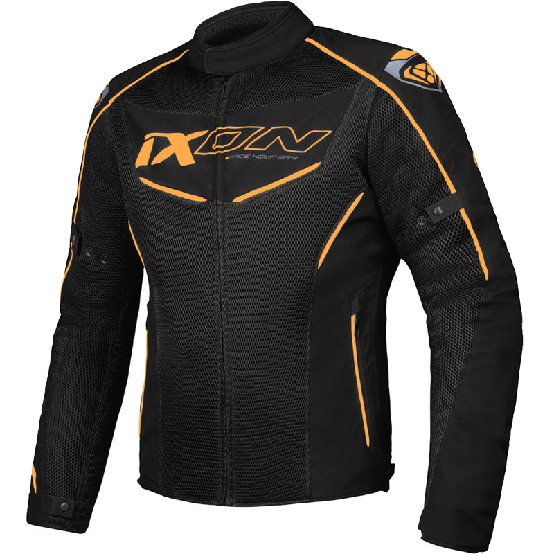 CHAQUETA IXON FLICKER BLACK/ORANGE