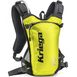 MOCHILA KRIEGA HIDRATACIÓN HYDRO-2 AMARILLO FLUOR