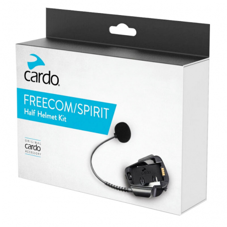 BASE DE AUDIO CON MICRO EXTERNO CARDO FREECOM/SPIRIT SERIES PARA CASCOS JET