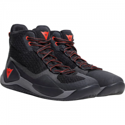 ZAPATILLAS DAINESE ATIPICA AIR 2 NEGRO/ROJO-FLUO