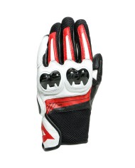GUANTES DAINESE MIG 3 NEGRO/BLANCO/LAVA-ROJO