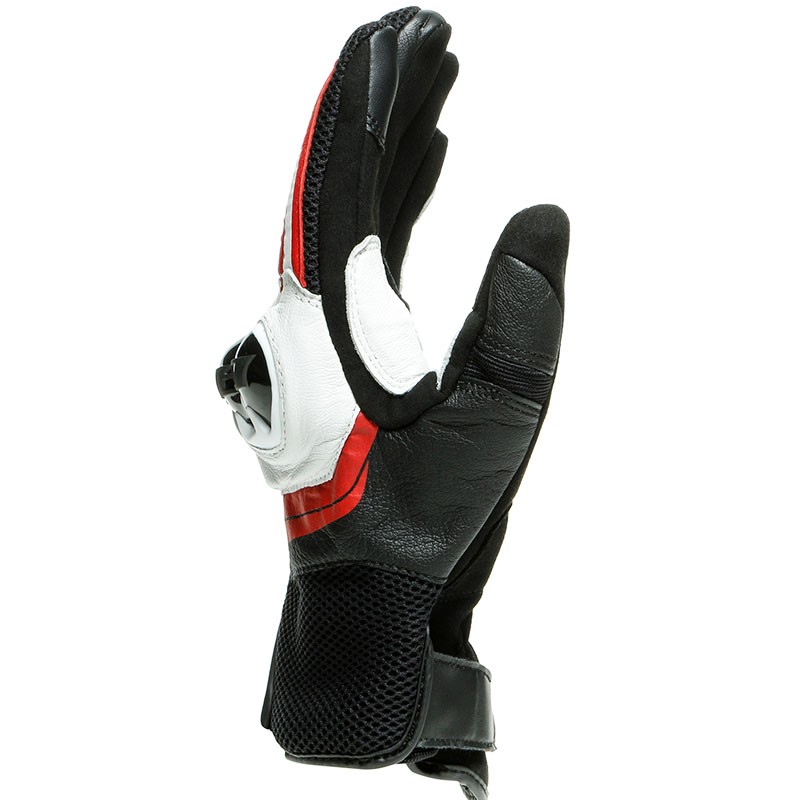 GUANTES DAINESE MIG 3 NEGRO/BLANCO/LAVA-ROJO