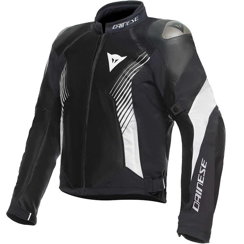 CHAQUETA DAINESE SUPER RIDER 2 ABSOLUTESHELL BLACK/WHITE