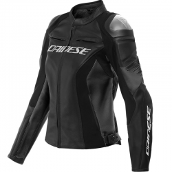 CHAQUETA DAINESE RACING 4 LADY BLACK/BLACK