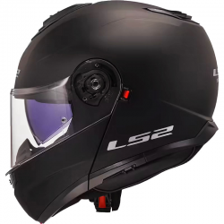 CASCO LS2 STROBE II 22.06 MODULAR NEGRO BRILLO