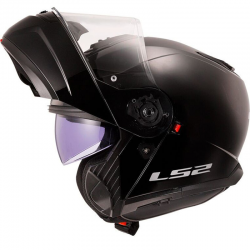 CASCO LS2 STROBE II 22.06 MODULAR NEGRO MATE