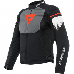 CHAQUETA DAINESE AIR FAST TEX BLACK/GRAY/WHITE