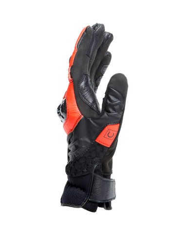 GUANTES DAINESE CARBON 4 SHORT BLACK/FLUO RED