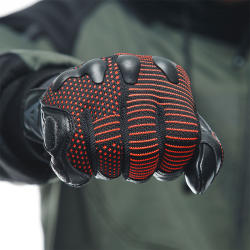 GUANTES DAINESE UNRULY ERGO-TEK BLACK-FLUO-RED