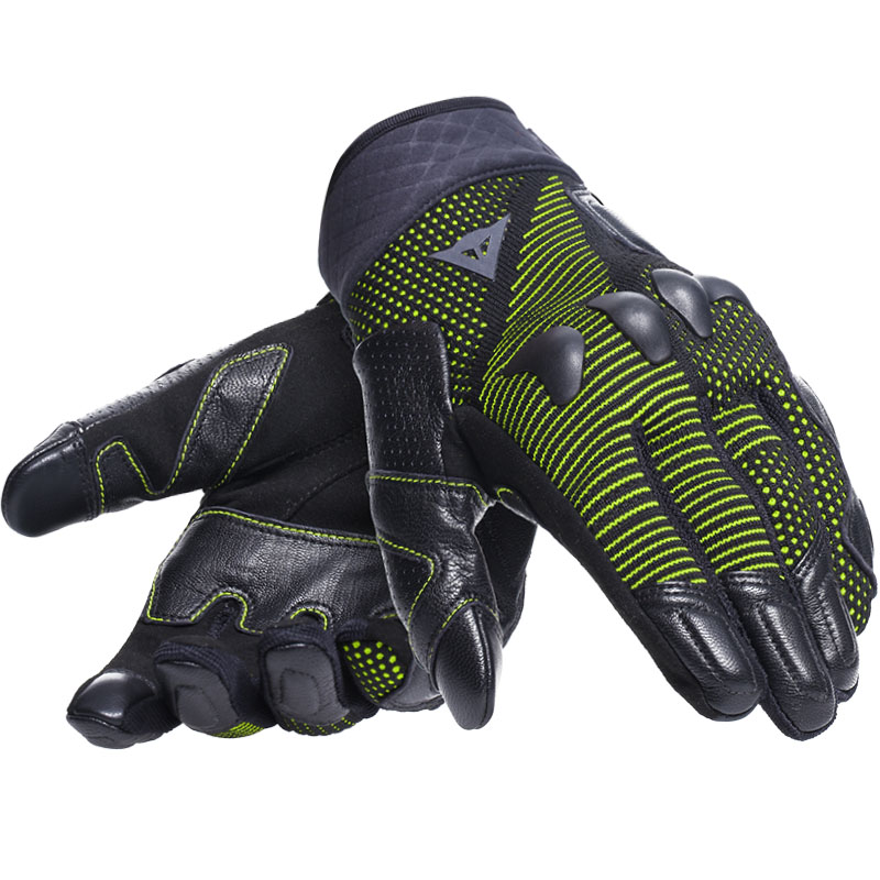 GUANTES DAINESE UNRULY ERGO-TEK ANTHRACITE/ACID-GREEN