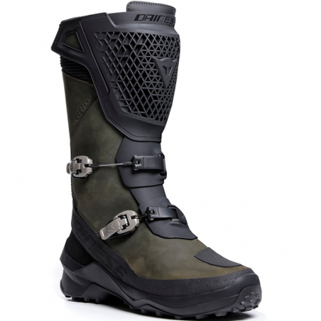 BOTAS DAINESE SEEKER GORE-TEX BLACK/ARMY-GREEN