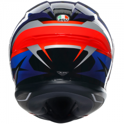 CASCO AGV K6 S SLASHCUT BLACK/BLUE/RED